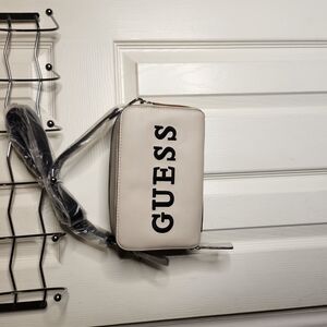 Guess White Crossbody Bag